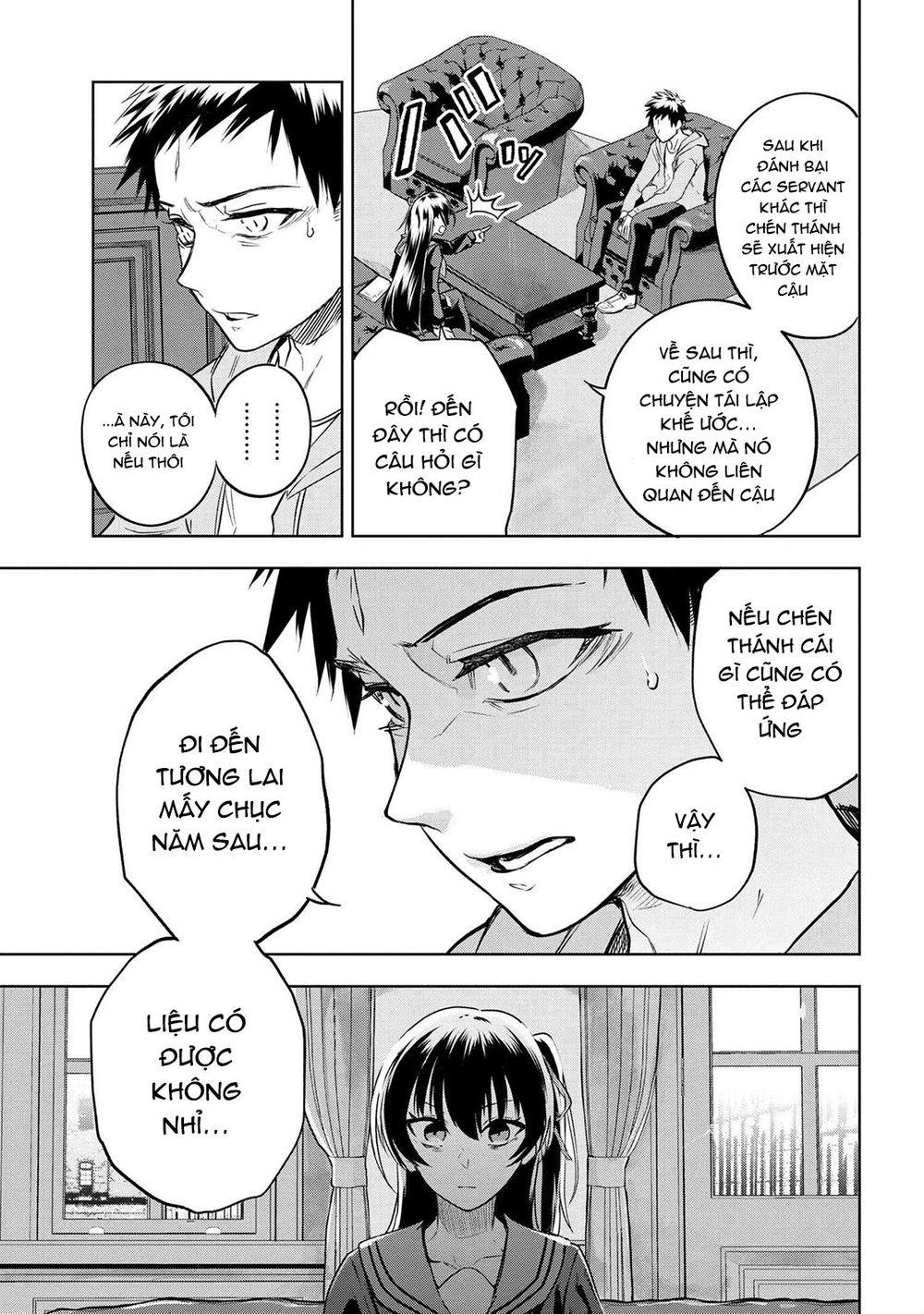 Fate/Type Redline - Truyền Kỳ Về Chén Thánh Đế Đô Chap 32 - Next Chap 33