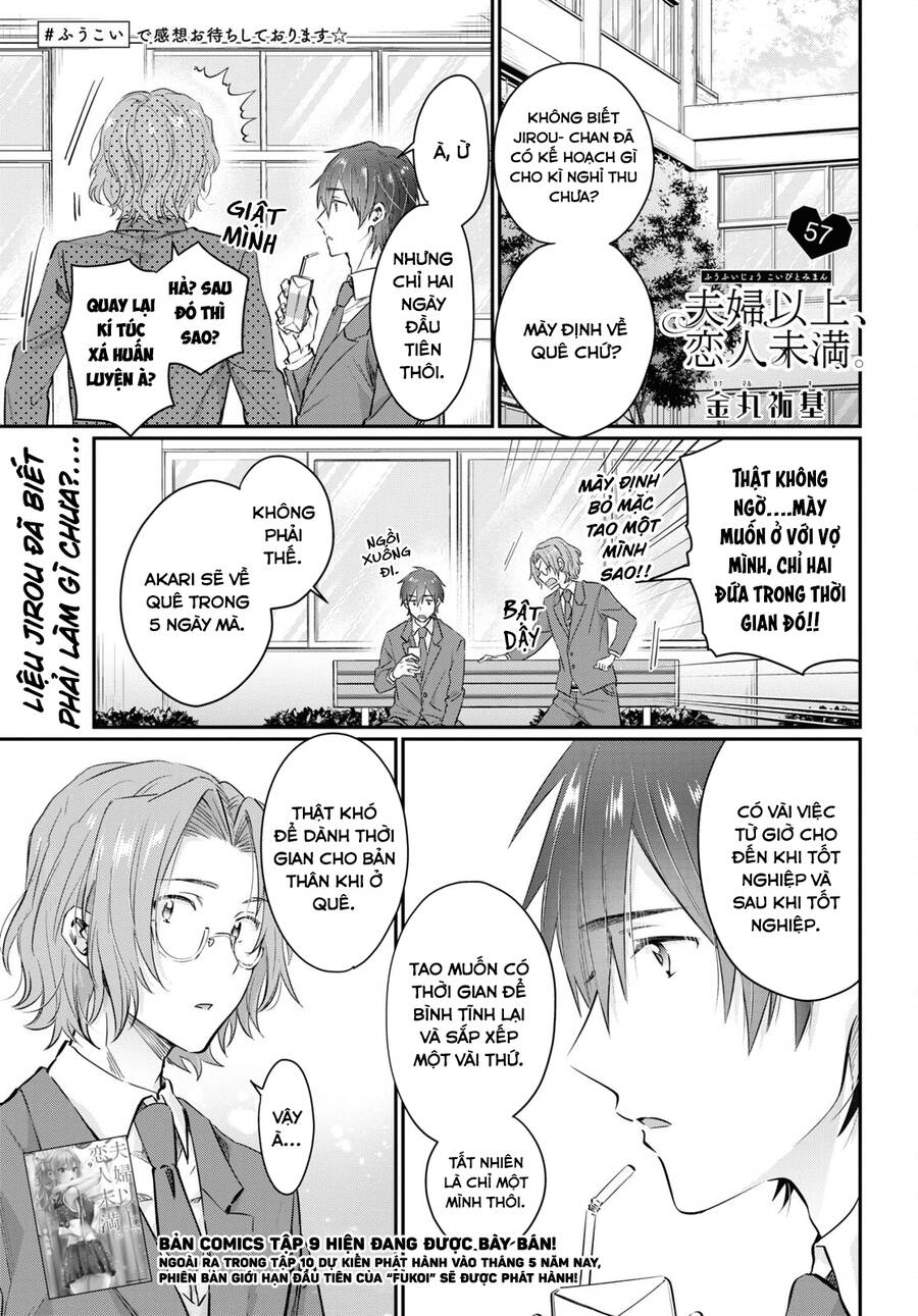 Fuufu Ijou, Koibito Miman Chap 57 - Next Chap 58