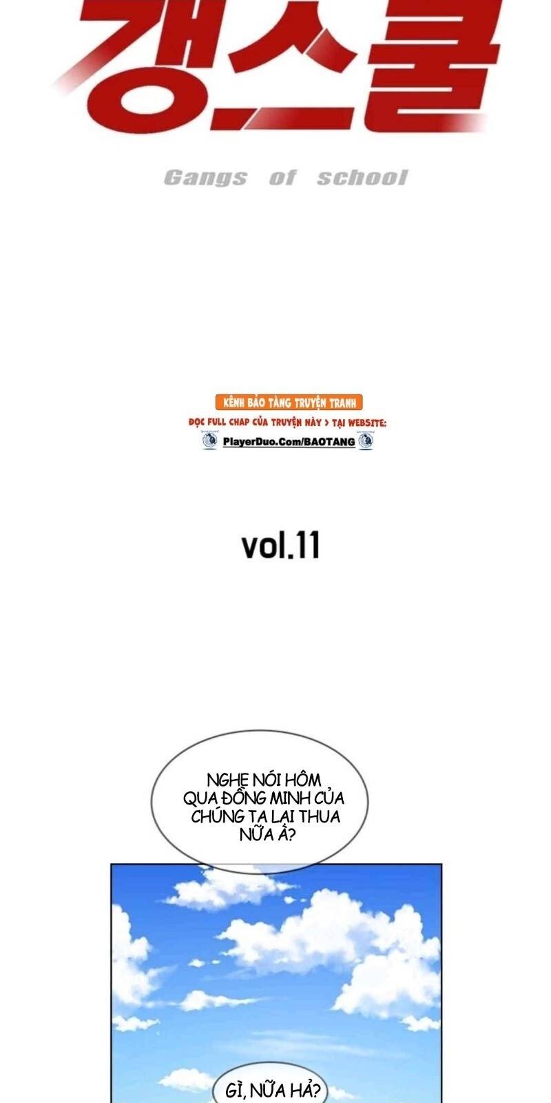 Gangster Học Đường Chap 12 - Next Chap 13