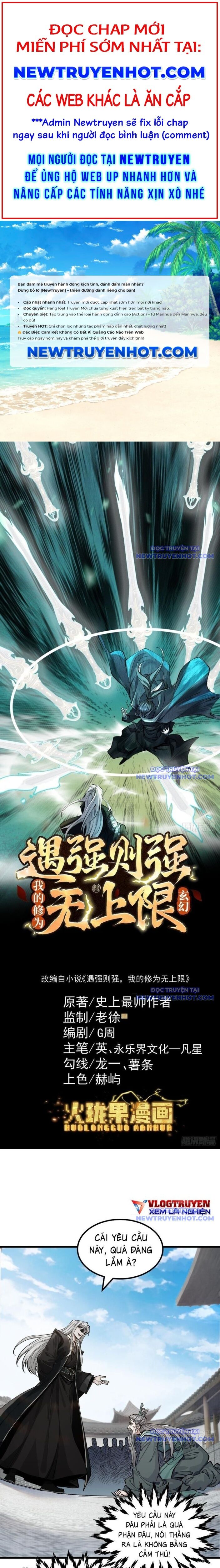 Gặp Mạnh Thì Càng Mạnh, Tu Vi Của Ta Không Giới Hạn Chap 32 - Next Chap 33