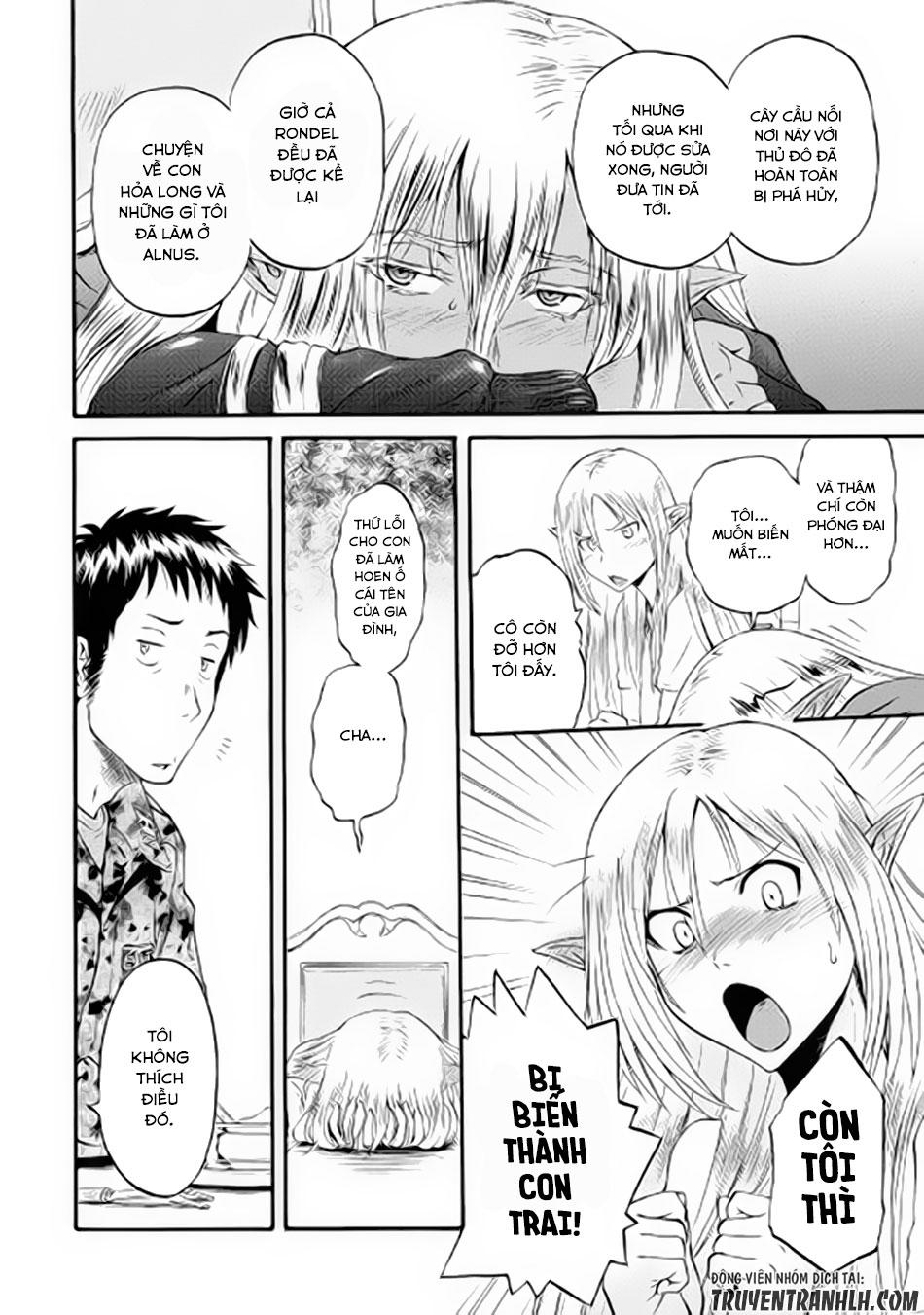 Gate - Jietai Kare No Chi Nite, Kaku Tatakeri Chap 615 - Next Chap 616