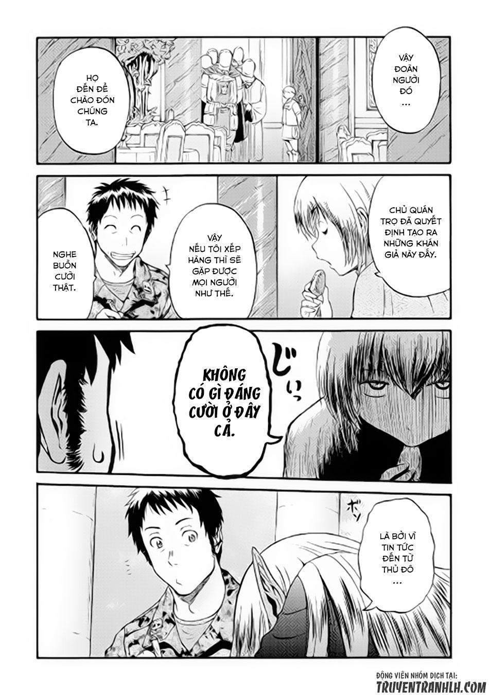Gate - Jietai Kare No Chi Nite, Kaku Tatakeri Chap 615 - Next Chap 616