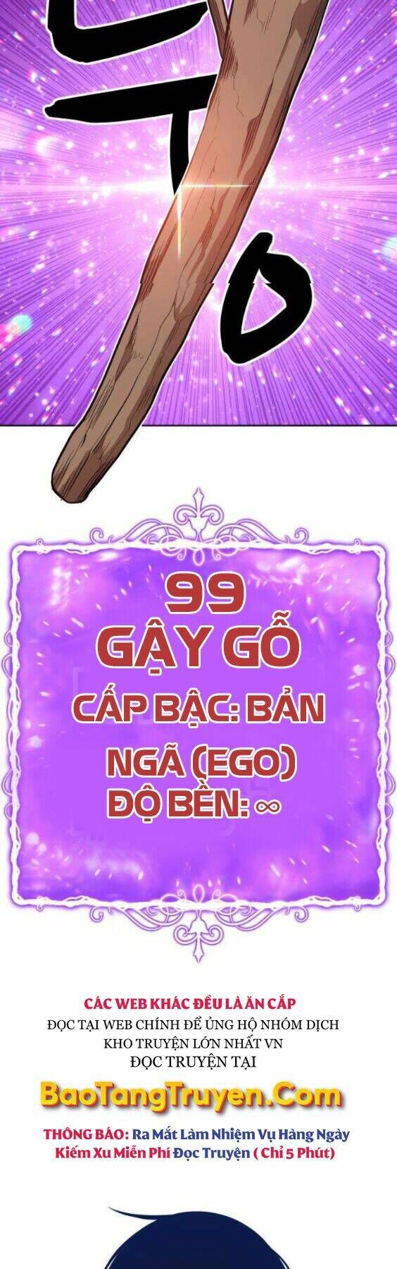 Gậy Gỗ Cấp 99+ Chap 3 - Next Chap 4
