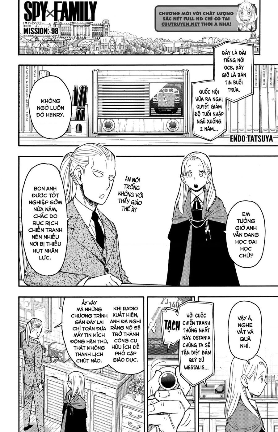 Gia Đình Điệp Viên Chap 98 - Next Chap 99