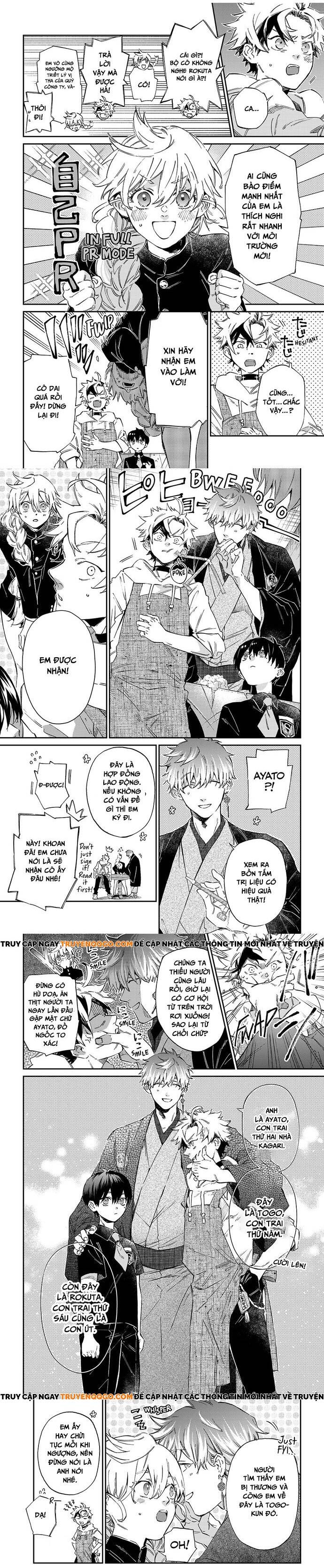 Gia Đình Quái Vật Kagari Chap 1 - Next Chap 2