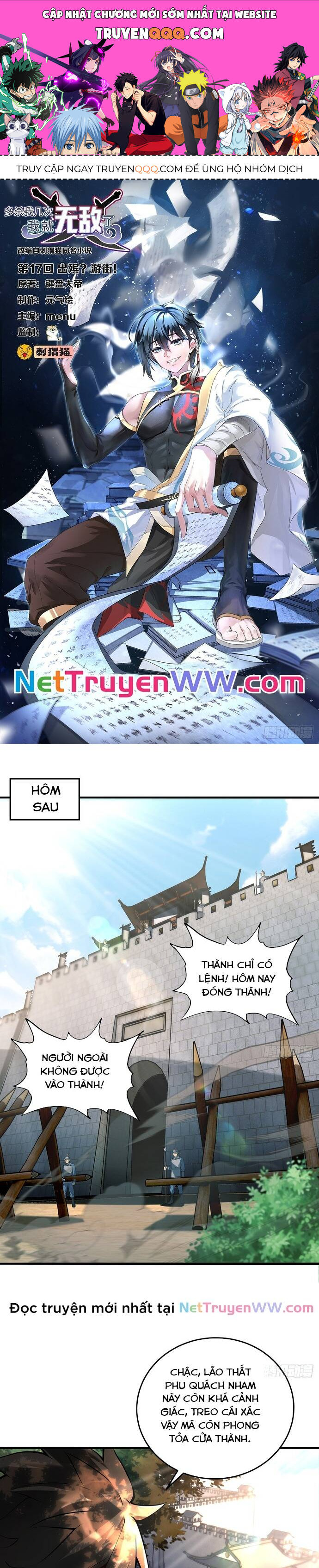 Giết Ta Thêm Vài Lần Nữa, Ta Liền Trở Thành Vô Địch! Chap 17 - Next Chap 18