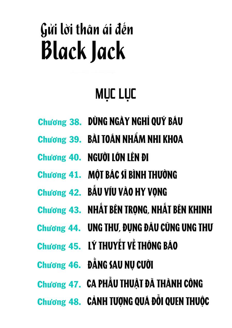 Give My Regards To Black Jack Chap 38 - Next Chap 39