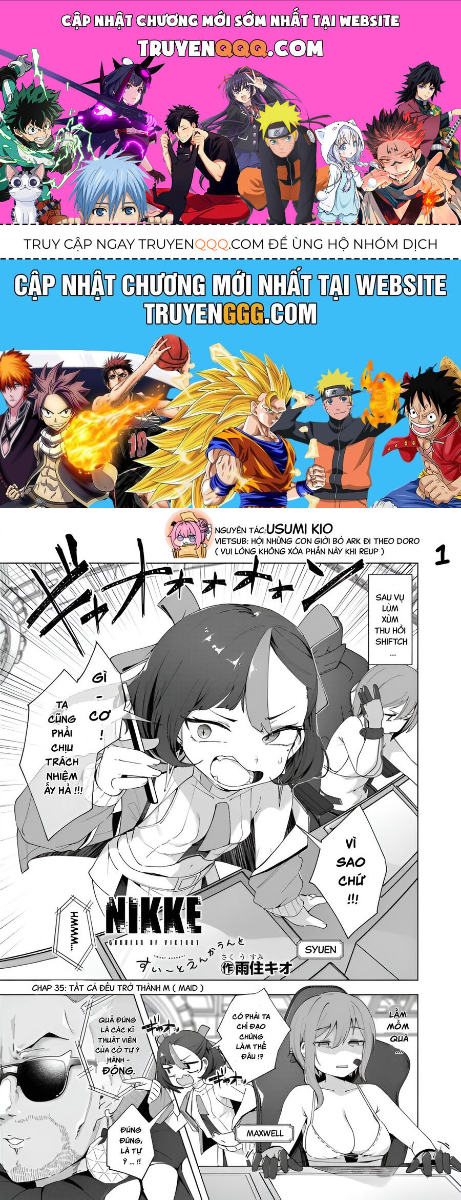 Goddess Of Victory: Nikke Official Four-Panel Comics Chap 35 - Next Chap 36