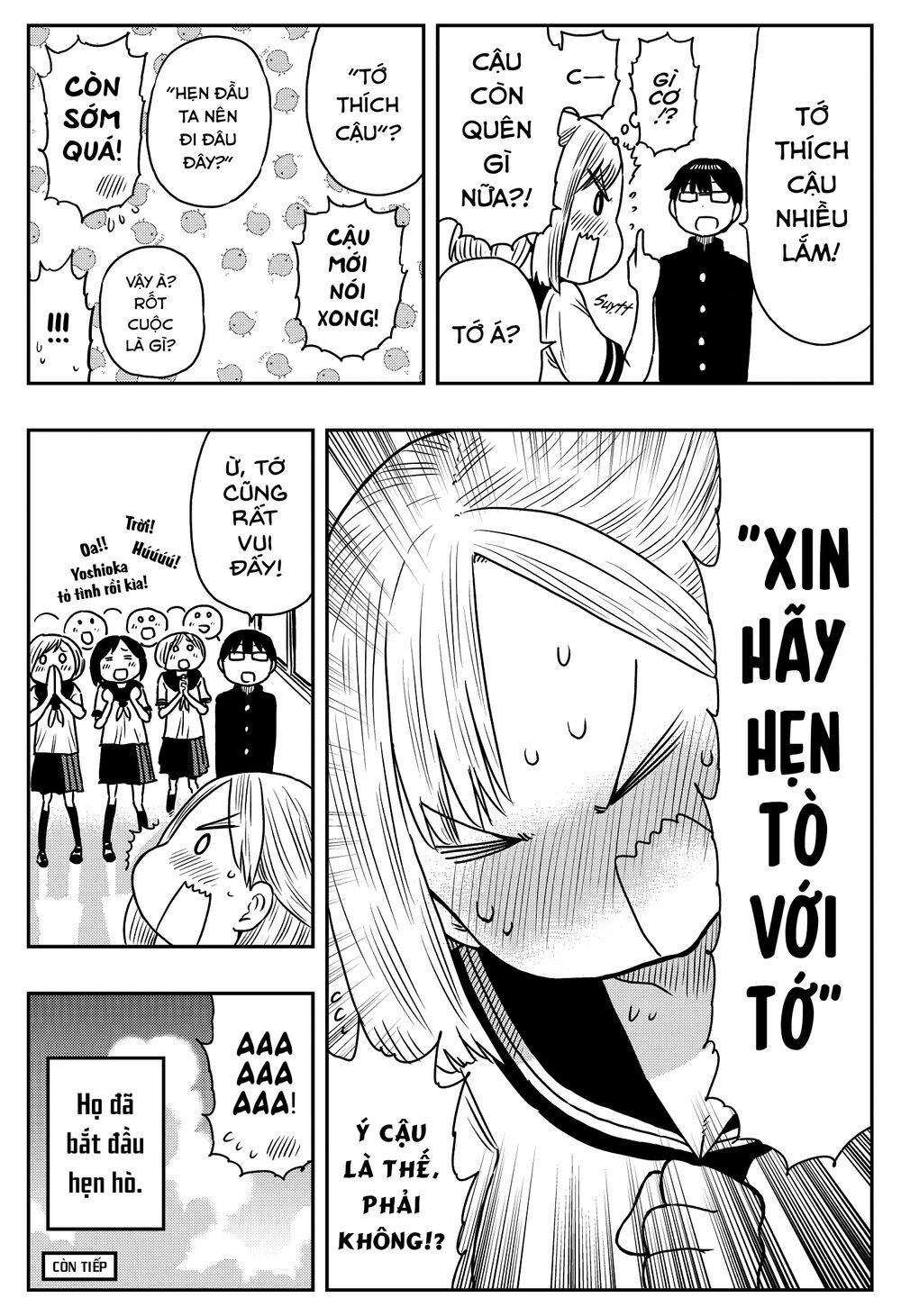 Gokigen Naname No Yoshioka-San Chap 7 - Next Chap 8