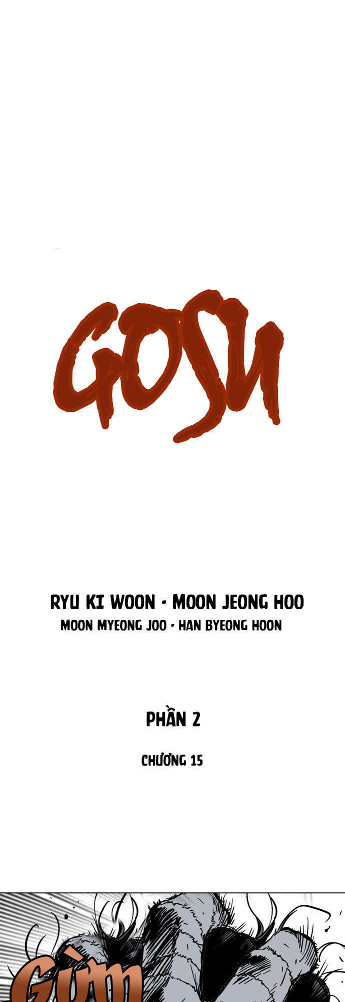 Gosu Chap 101 - Next Chap 102