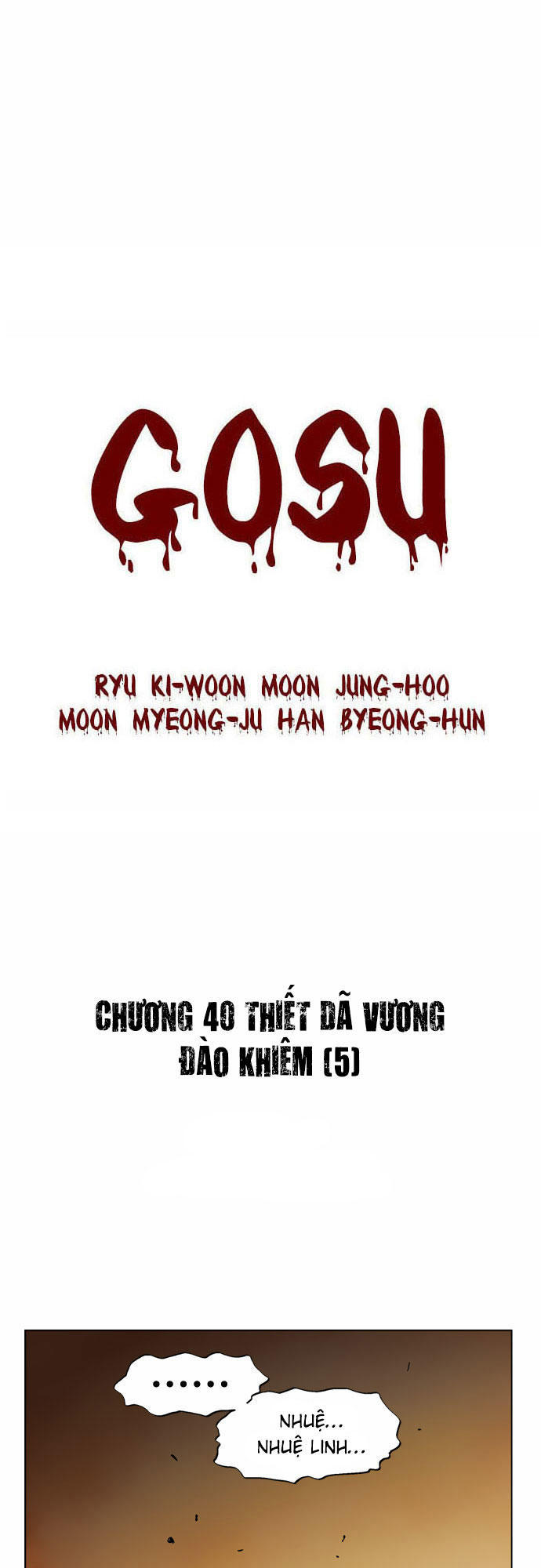 Gosu Chap 40 - Next Chap 41