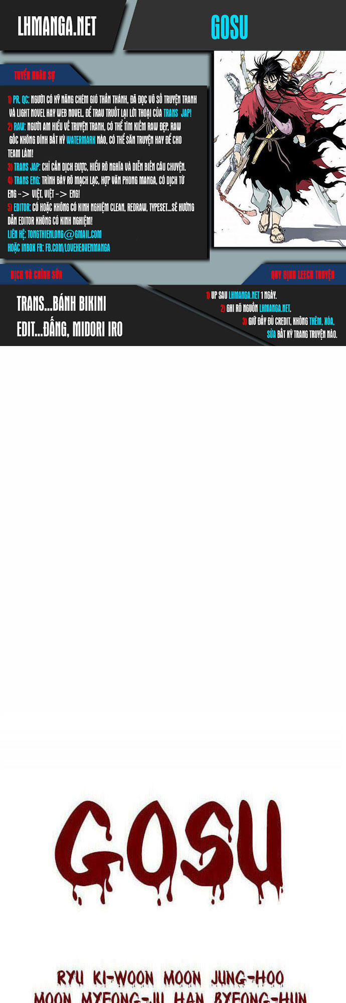 Gosu Chap 60 - Next Chap 61