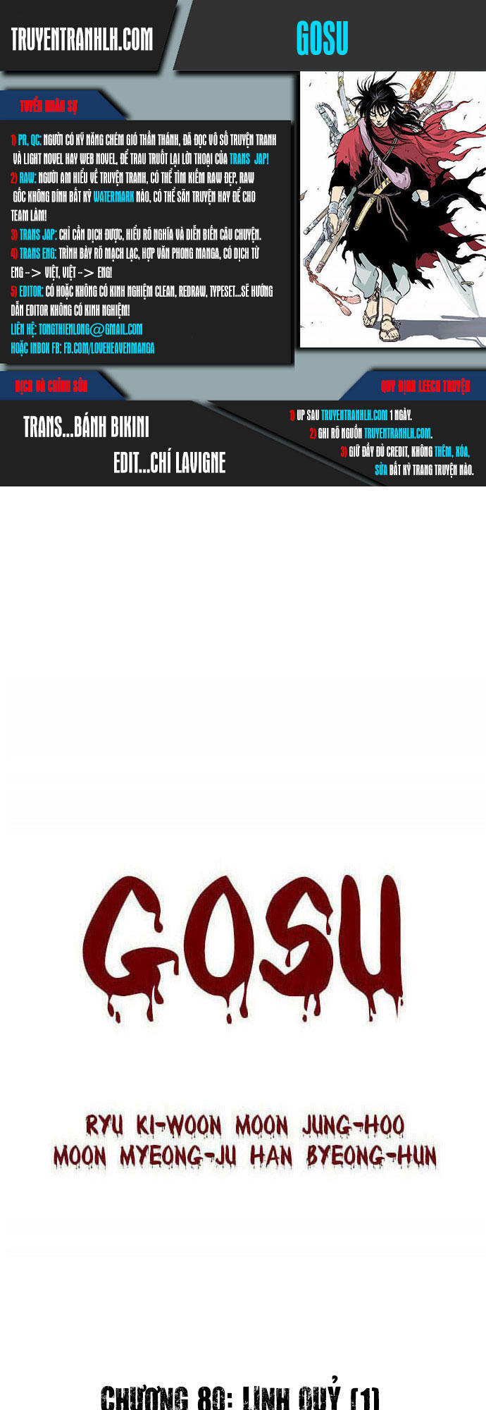 Gosu Chap 80 - Next Chap 81