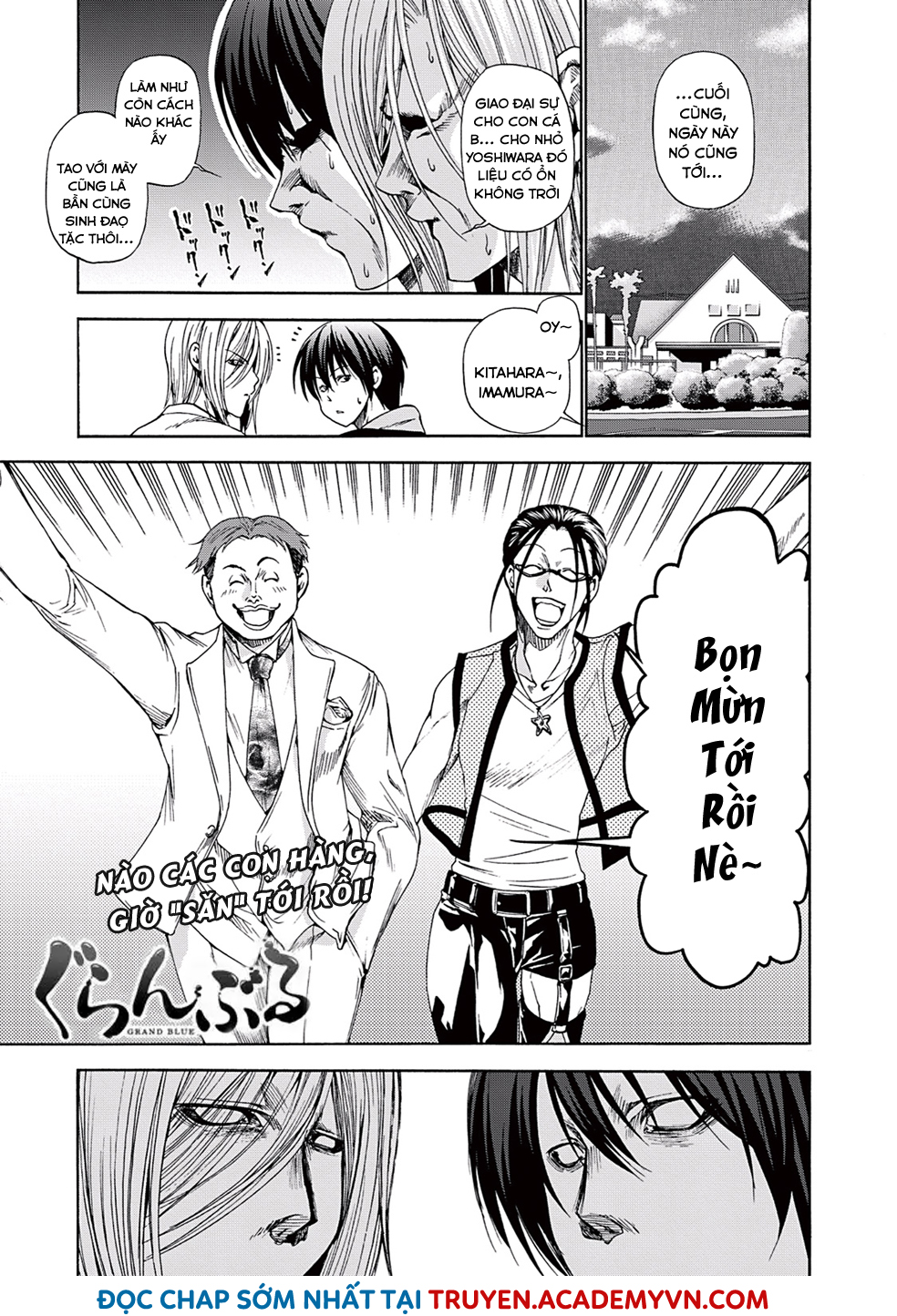 Grand Blue - Cô Gái Thích Lặn Chap 10 - Next Chap 11