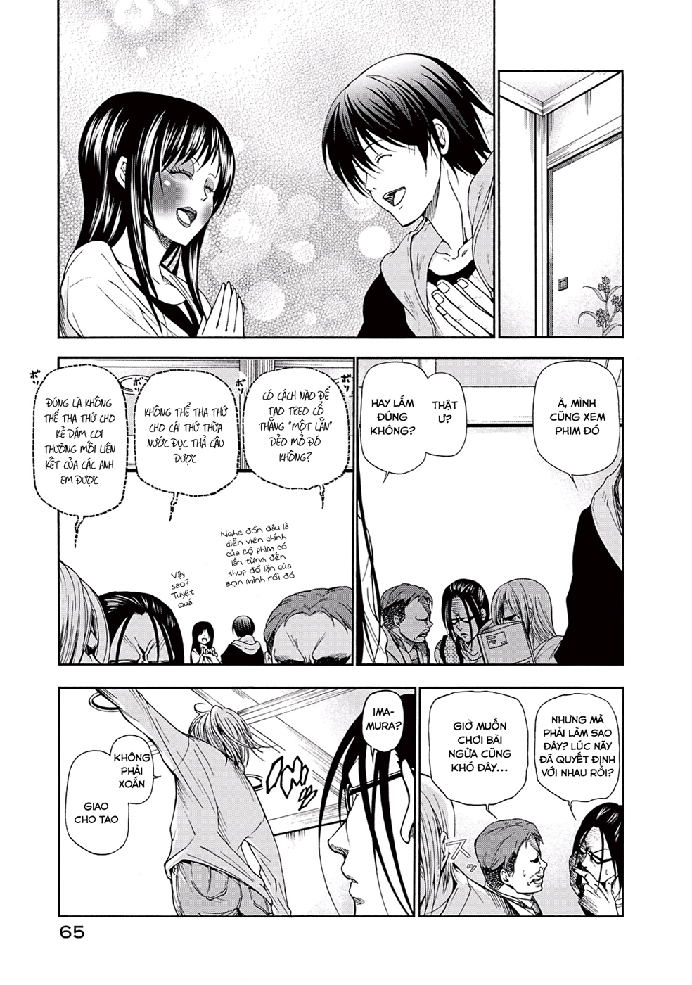Grand Blue - Cô Gái Thích Lặn Chap 10 - Next Chap 11