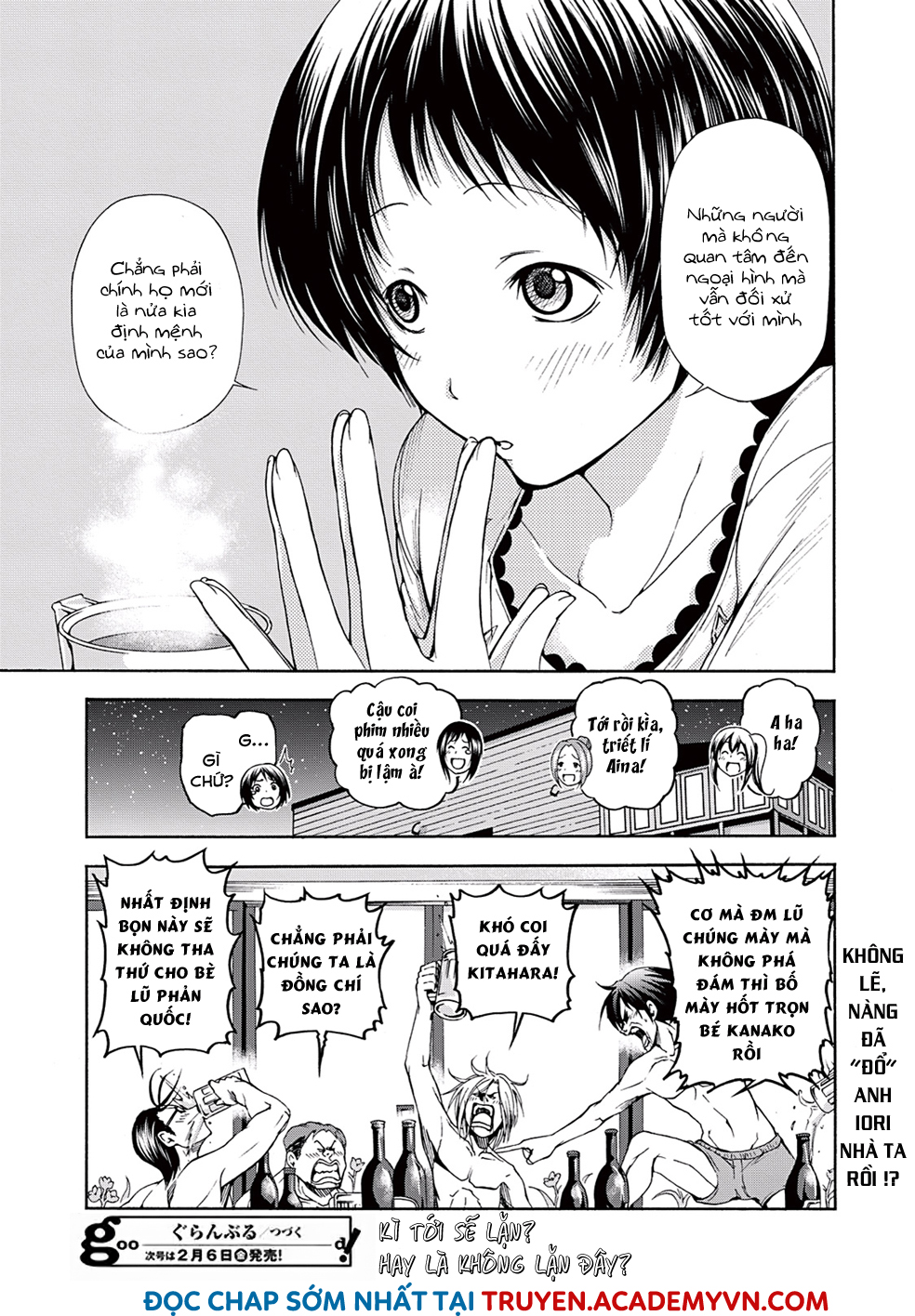 Grand Blue - Cô Gái Thích Lặn Chap 10 - Next Chap 11