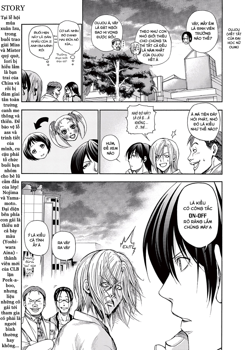 Grand Blue - Cô Gái Thích Lặn Chap 10 - Next Chap 11