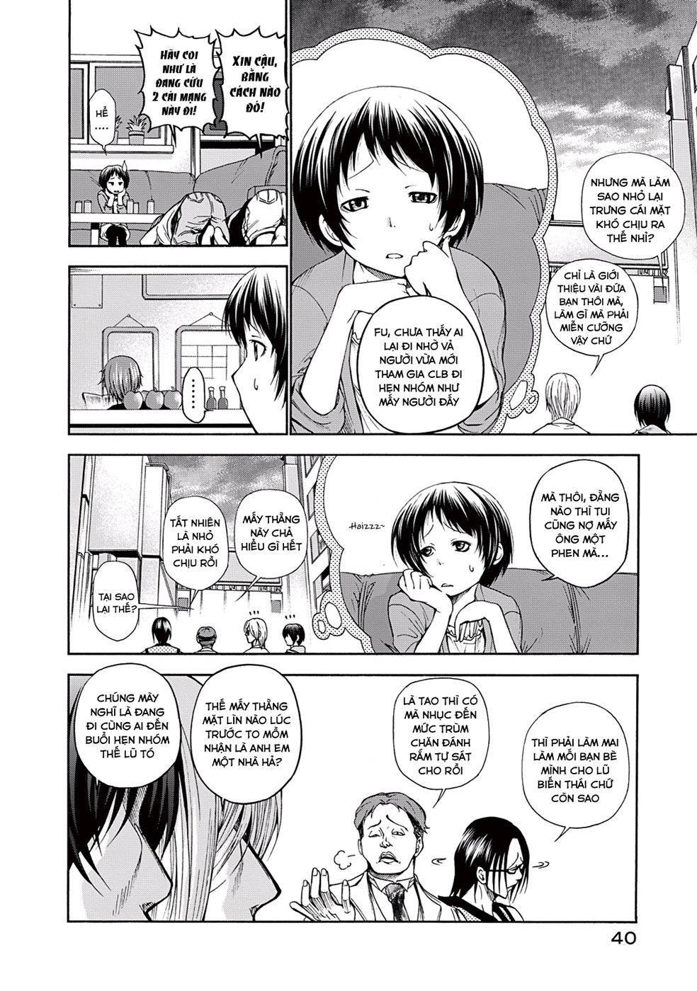 Grand Blue - Cô Gái Thích Lặn Chap 10 - Next Chap 11