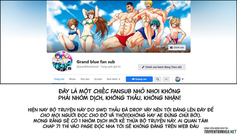 Grand Blue - Cô Gái Thích Lặn Chap 70 - Next Chap 71