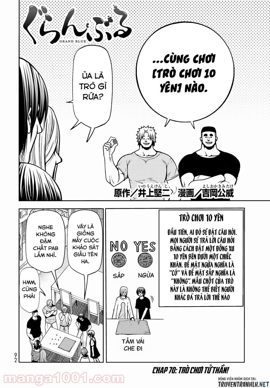 Grand Blue - Cô Gái Thích Lặn Chap 70 - Next Chap 71