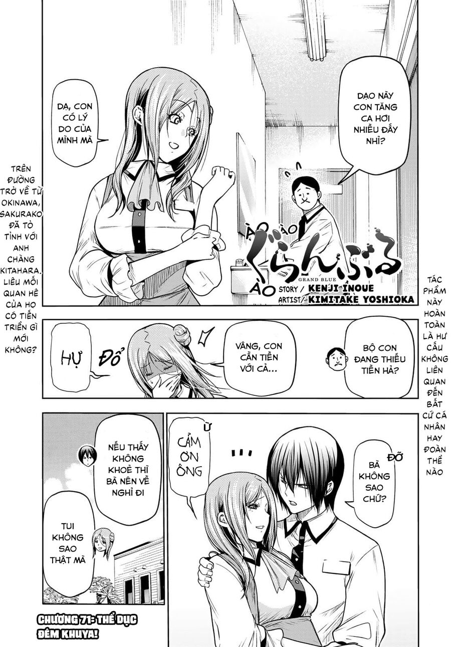 Grand Blue - Cô Gái Thích Lặn Chap 711 - Next Chap 712