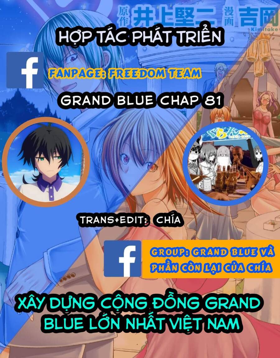 Grand Blue - Cô Gái Thích Lặn Chap 81 - Next Chap 82
