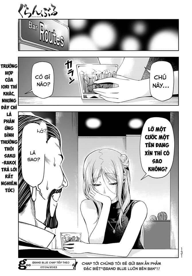 Grand Blue - Cô Gái Thích Lặn Chap 83 - Next Chap 84