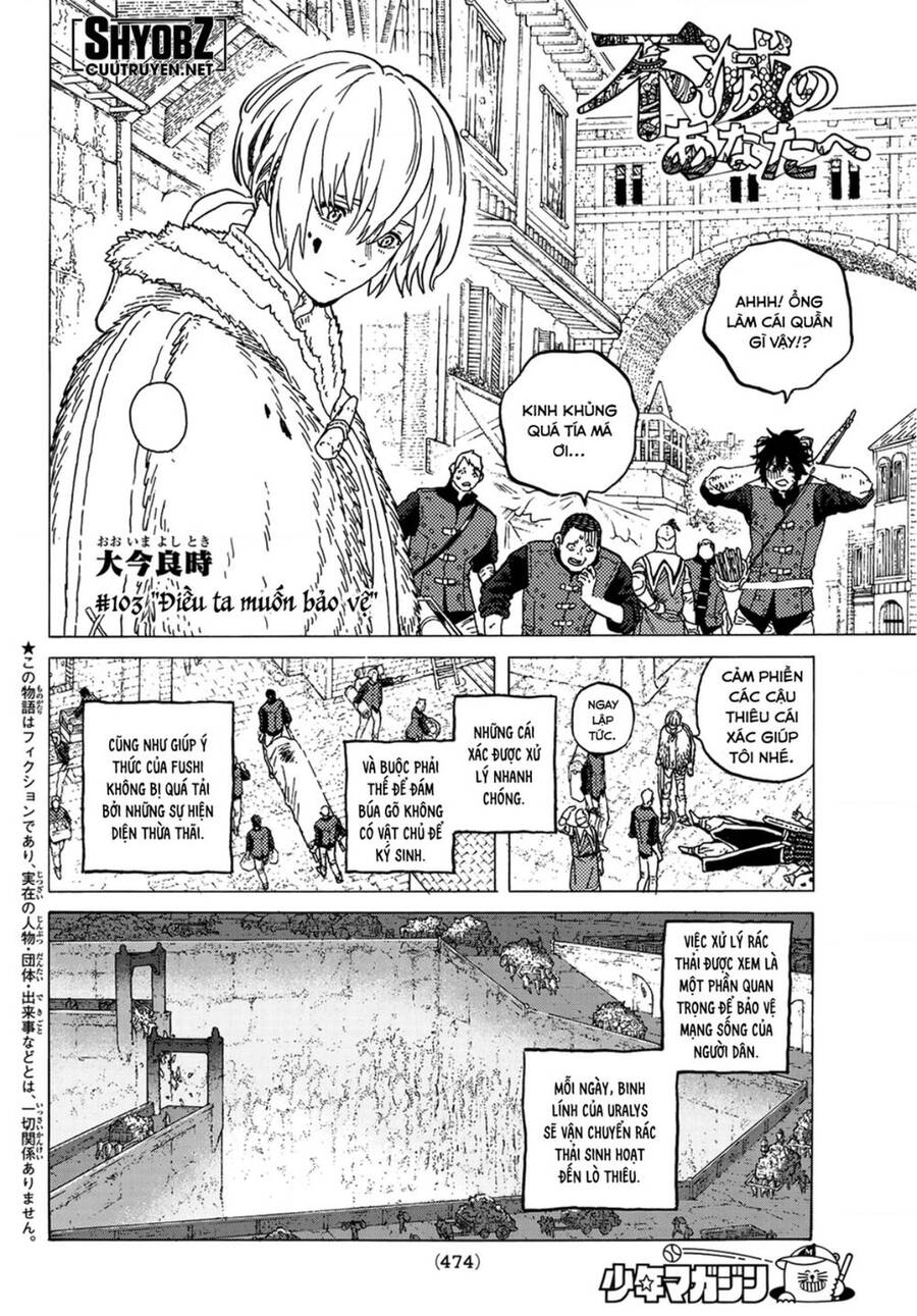 Gửi Em, Người Bất Tử Chap 103 - Next Chap 104