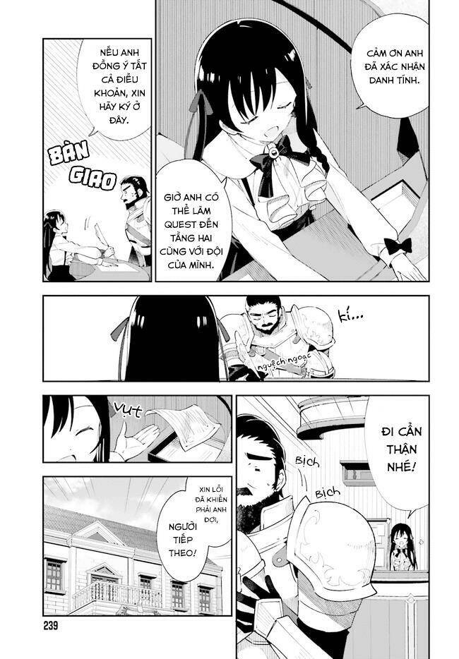 Guild No Uketsukejou Desu Ga, Zangyou Wa Iya Nanode Boss Wo Solo Toubatsu Shiyou To Omoimasu Chap 11 - Next Chap 12