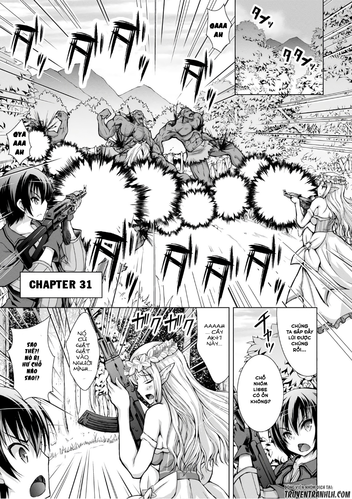 Gunota Ga Mahou Sekai Ni Tensei Shitara Chap 31 - Next Chap 32
