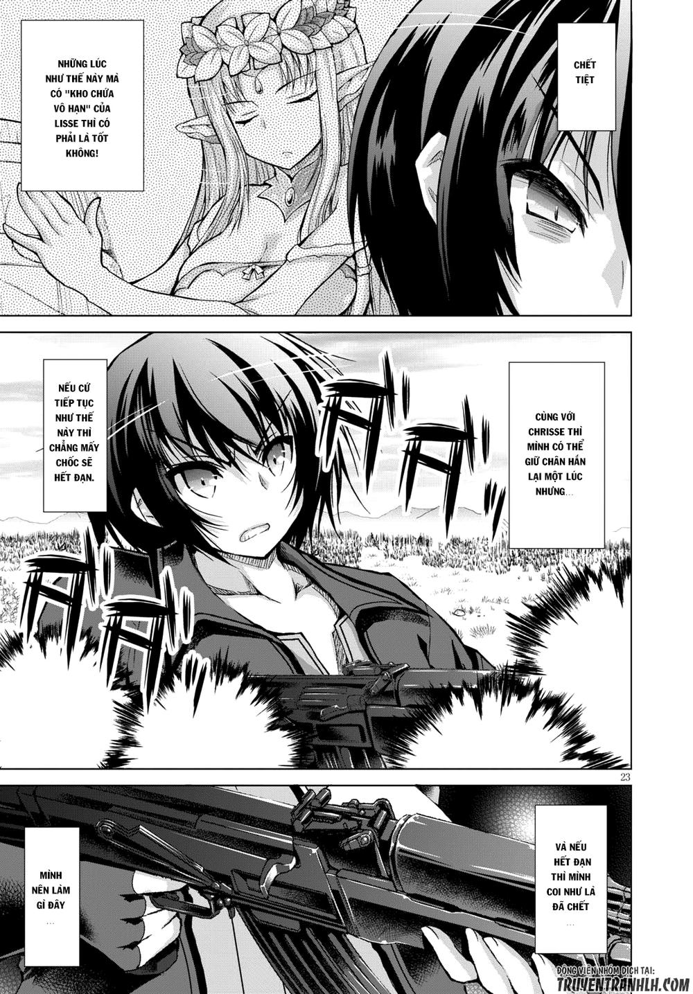 Gunota Ga Mahou Sekai Ni Tensei Shitara Chap 35 - Next Chap 36