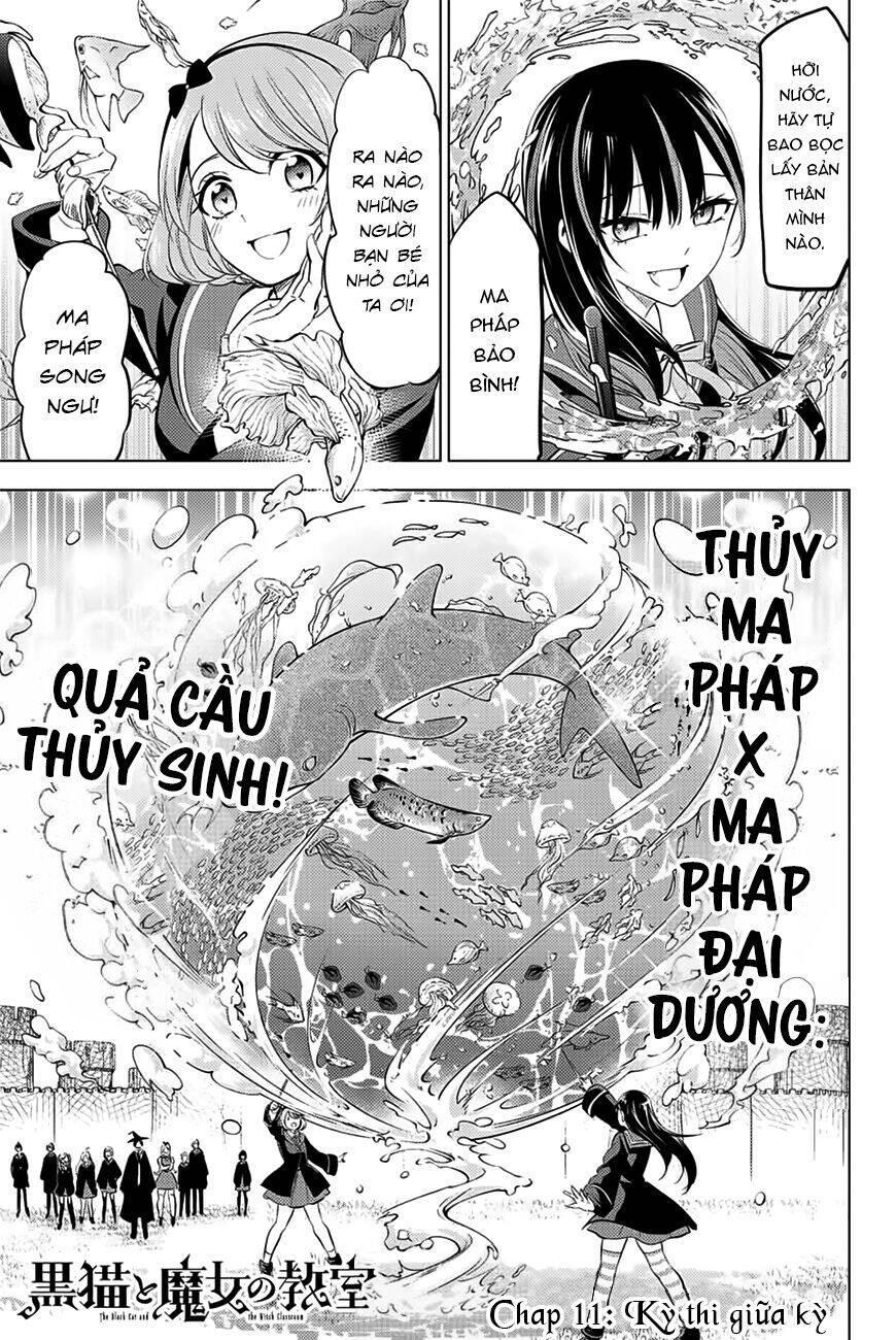 Hắc Miêu Và Lớp Học Phù Thủy Chap 11 - Next Chap 12