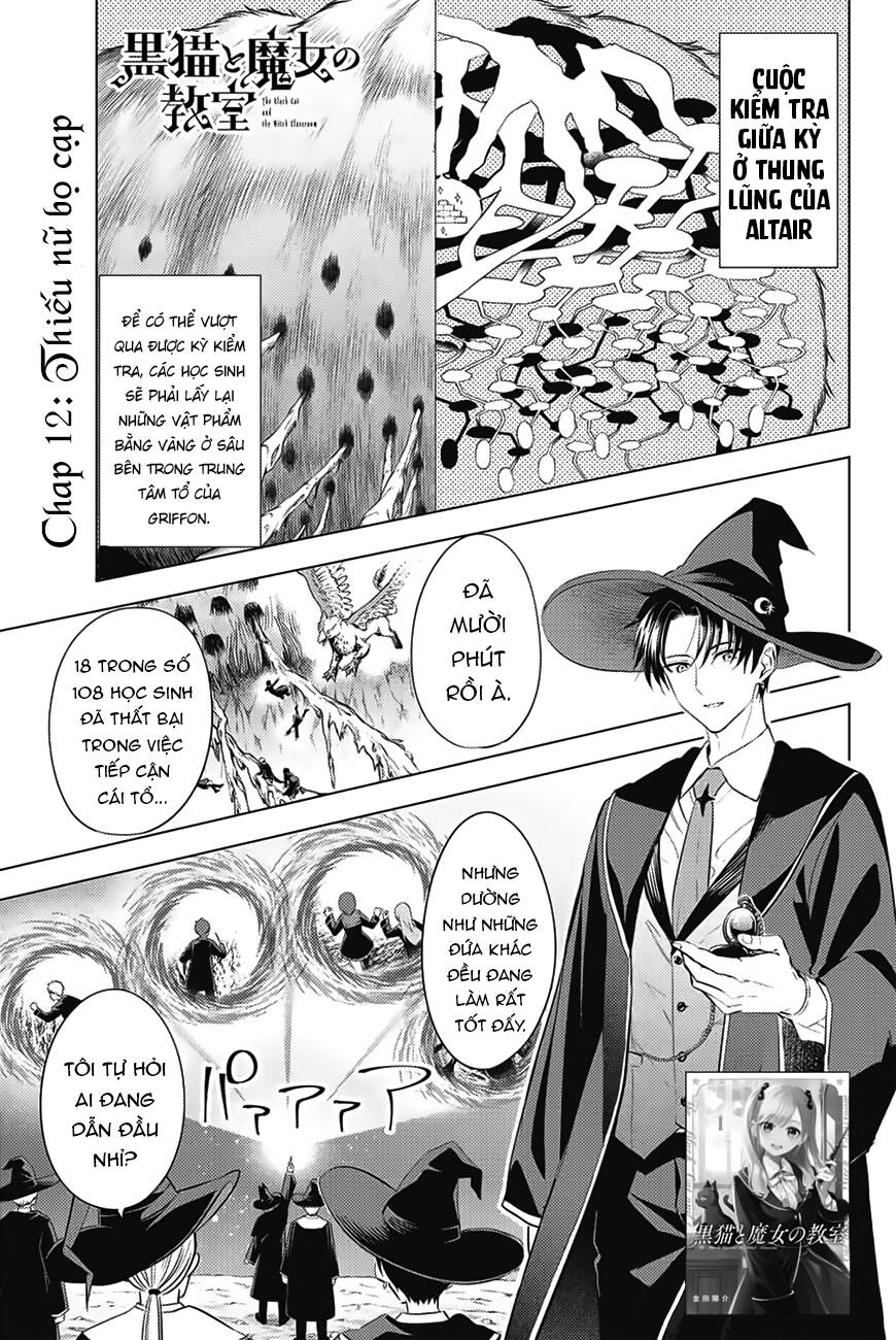 Hắc Miêu Và Lớp Học Phù Thủy Chap 12 - Next Chap 13