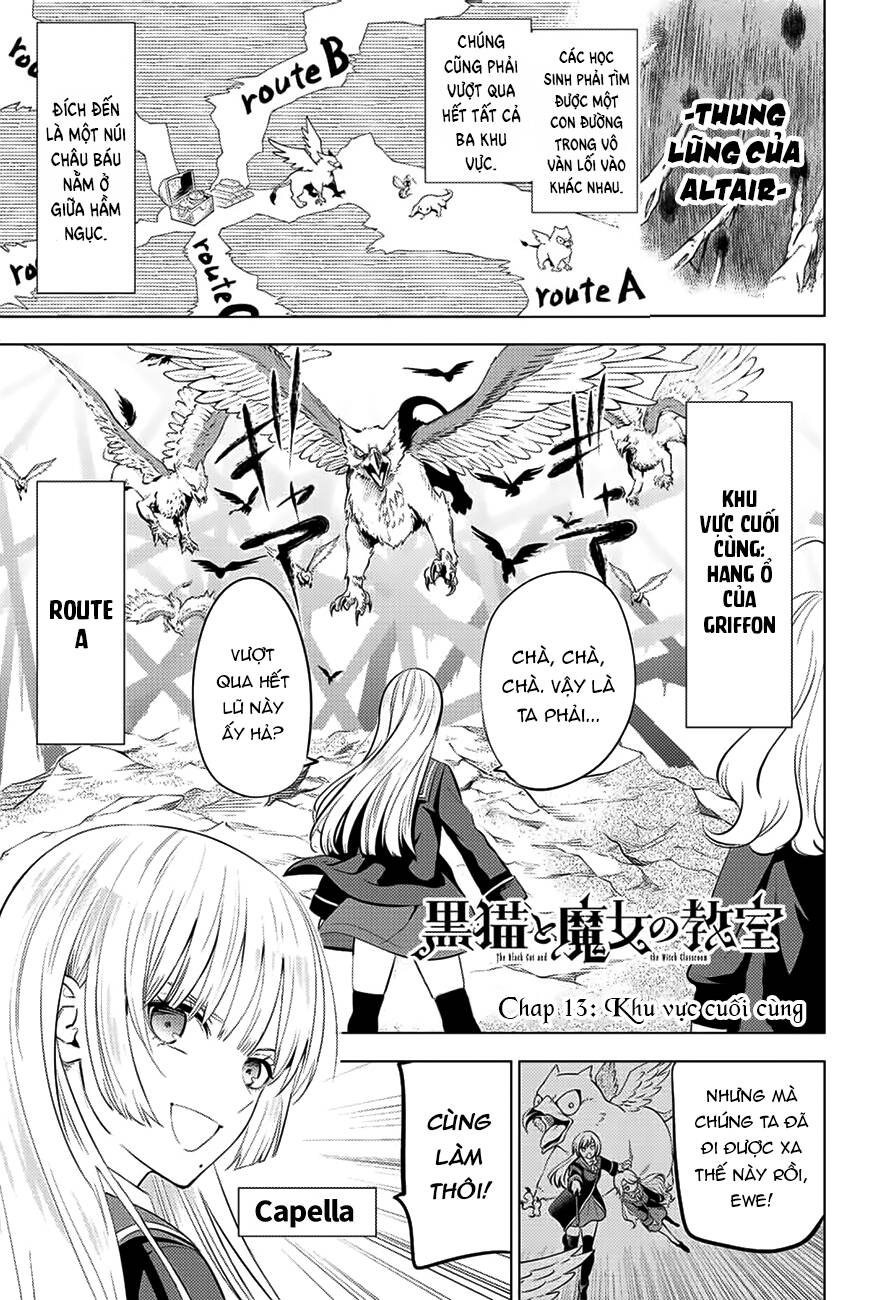 Hắc Miêu Và Lớp Học Phù Thủy Chap 13 - Next Chap 14