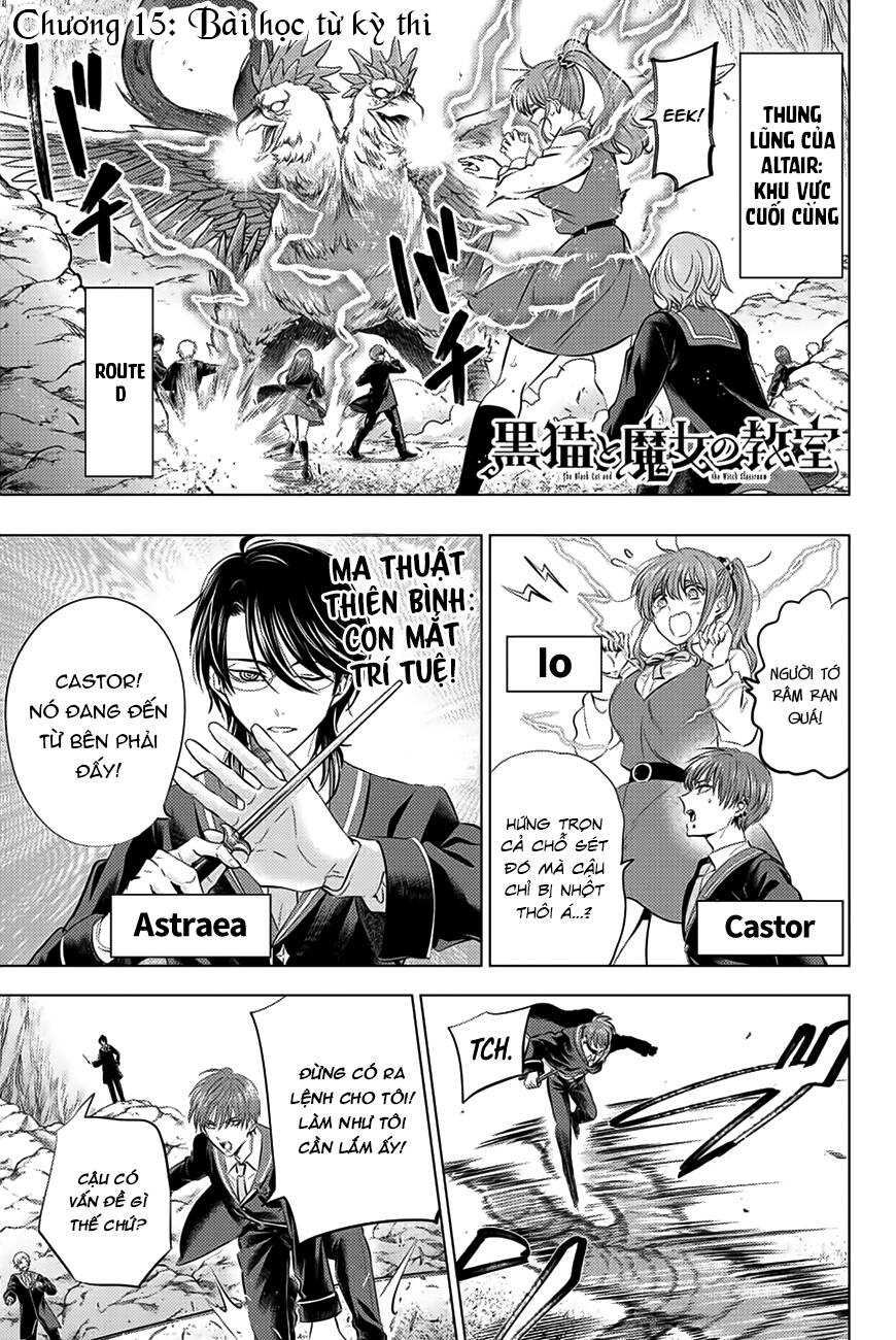 Hắc Miêu Và Lớp Học Phù Thủy Chap 15 - Next Chap 16