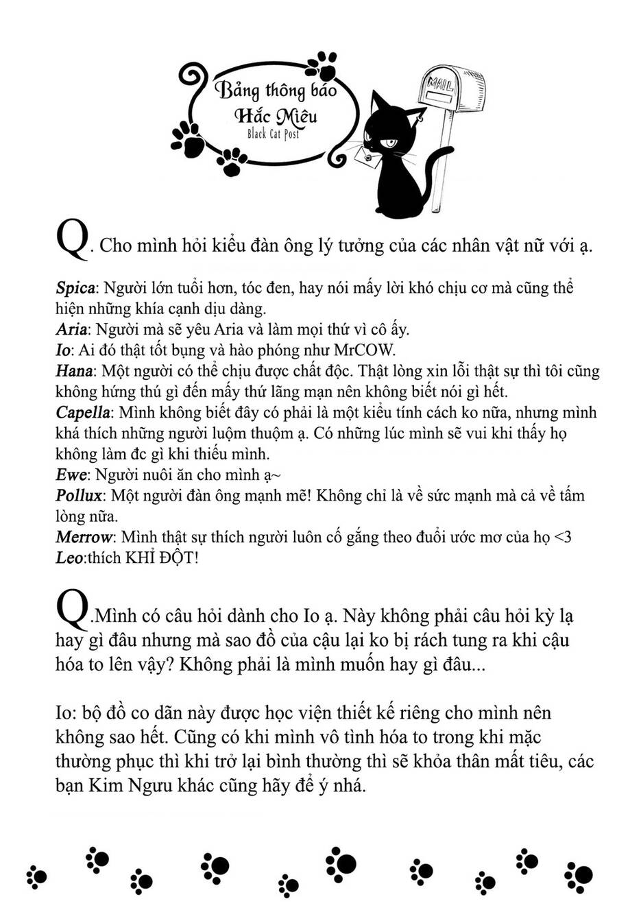 Hắc Miêu Và Lớp Học Phù Thủy Chap 33 - Next Chap 34