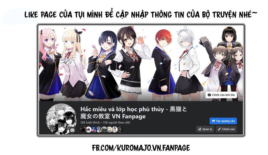 Hắc Miêu Và Lớp Học Phù Thủy Chap 34 - Next Chap 35