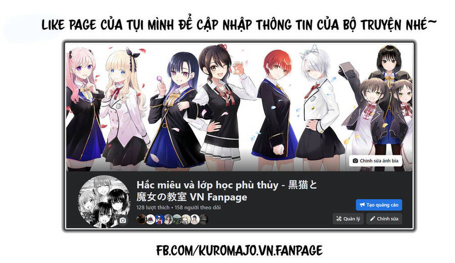 Hắc Miêu Và Lớp Học Phù Thủy Chap 35 - Next Chap 36