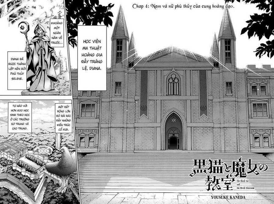 Hắc Miêu Và Lớp Học Phù Thủy Chap 4 - Next Chap 5