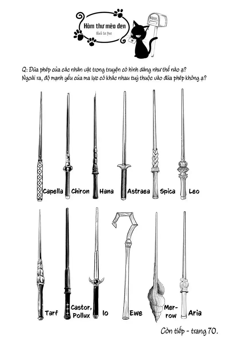 Hắc Miêu Và Lớp Học Phù Thủy Chap 44 - Next Chap 45
