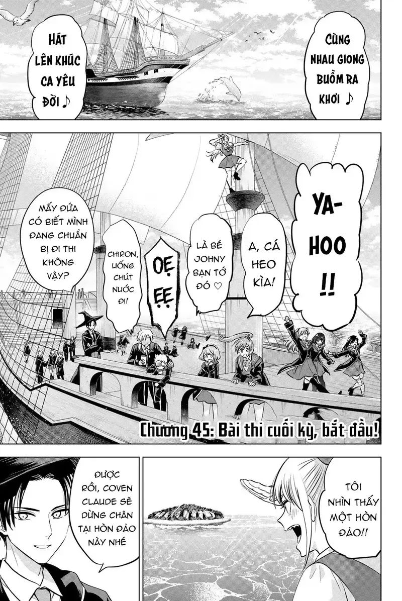 Hắc Miêu Và Lớp Học Phù Thủy Chap 45 - Next Chap 46