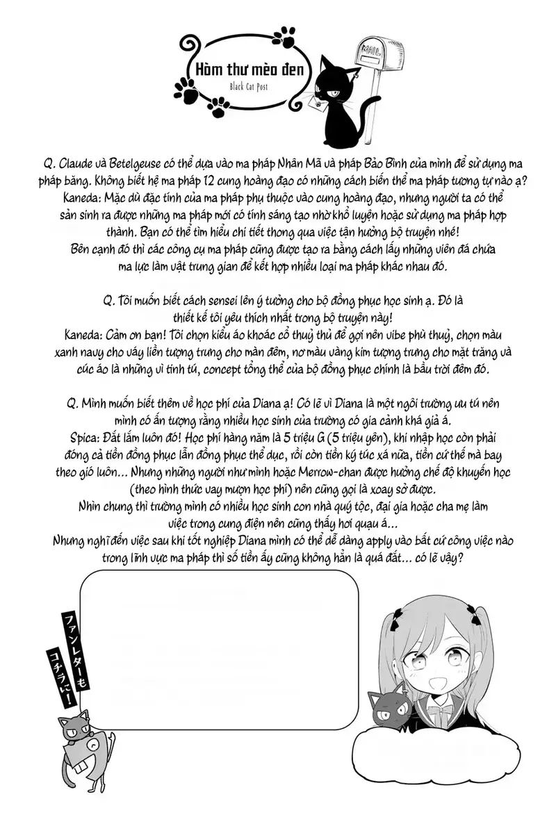 Hắc Miêu Và Lớp Học Phù Thủy Chap 47 - Next Chap 48