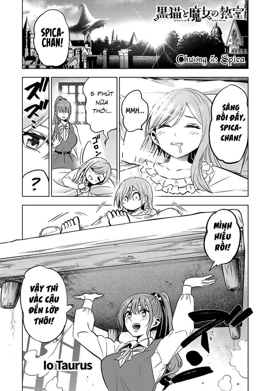 Hắc Miêu Và Lớp Học Phù Thủy Chap 5 - Next Chap 6