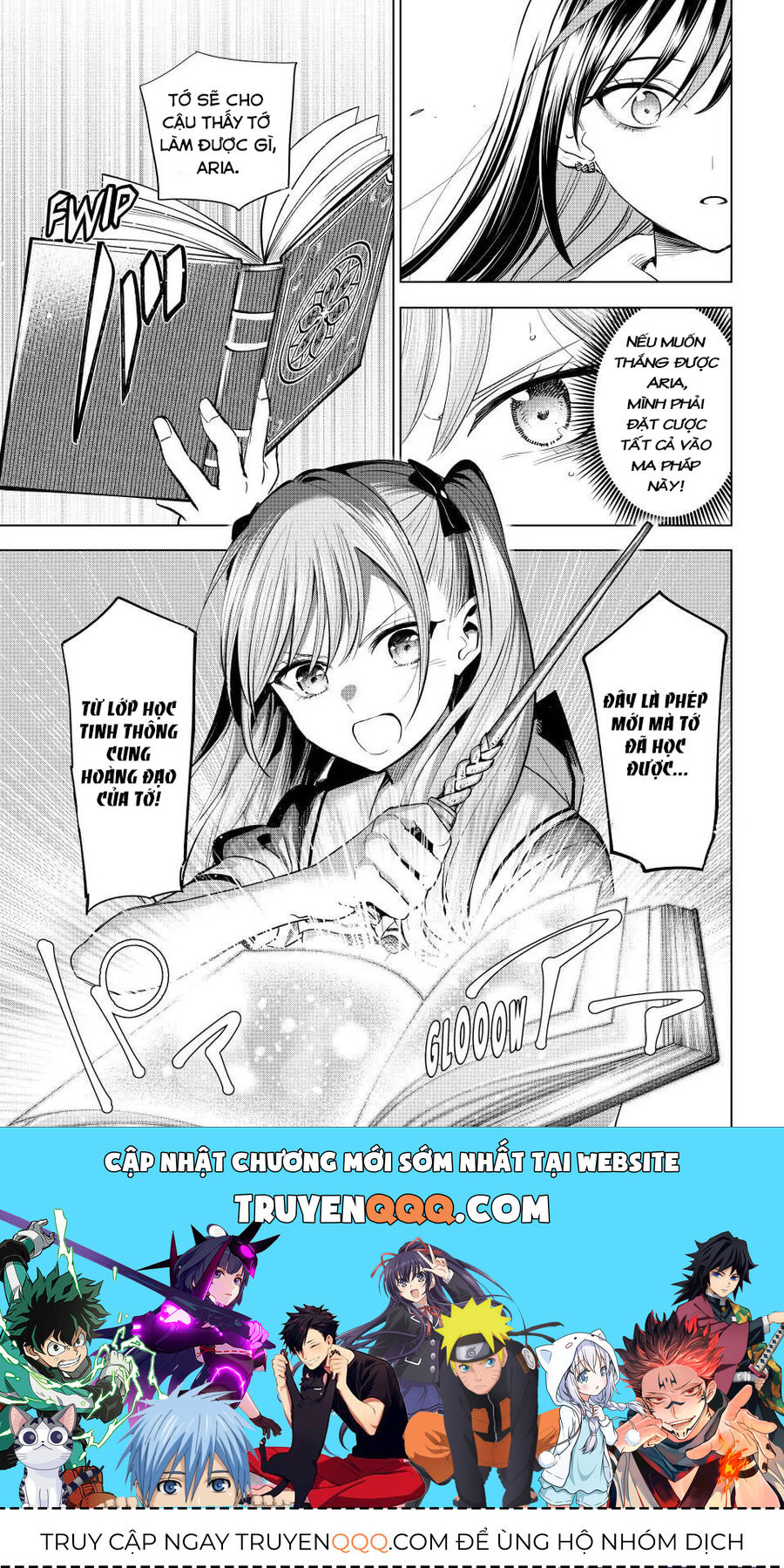 Hắc Miêu Và Lớp Học Phù Thủy Chap 54 - Next Chap 55