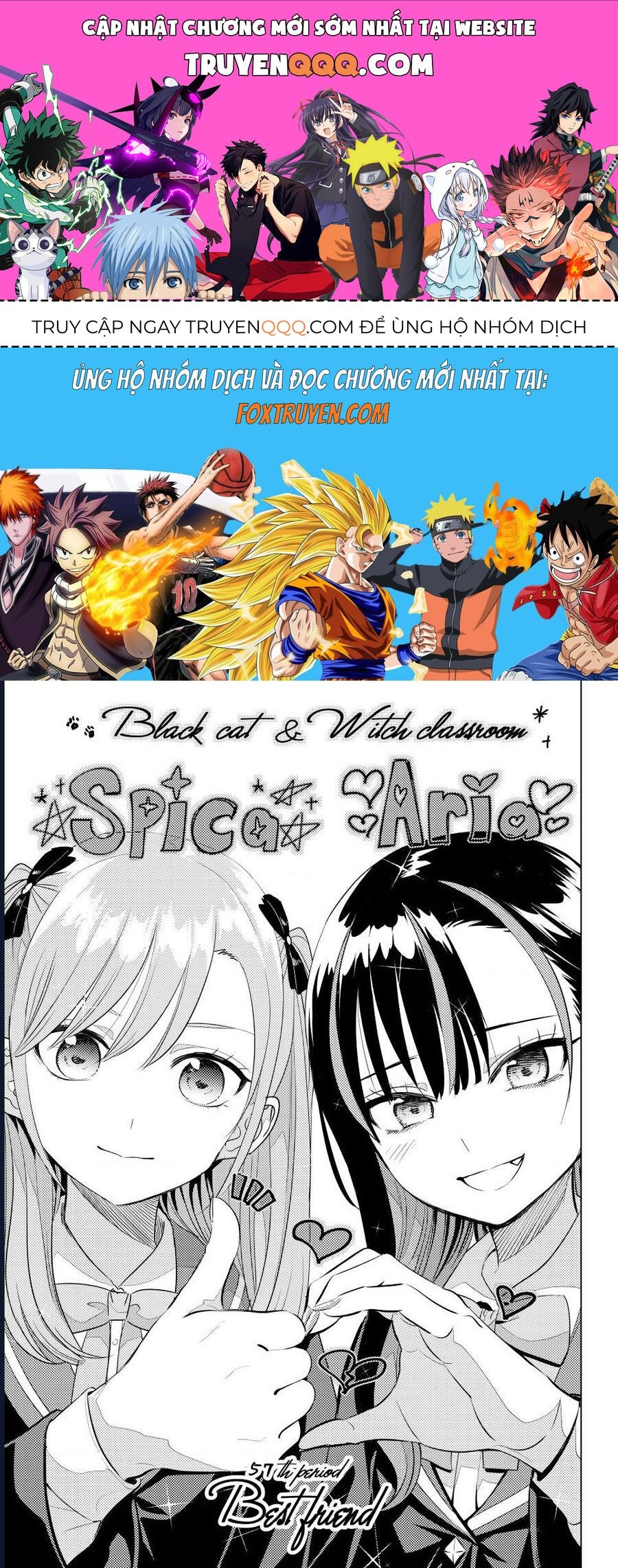 Hắc Miêu Và Lớp Học Phù Thủy Chap 57 - Next Chap 58