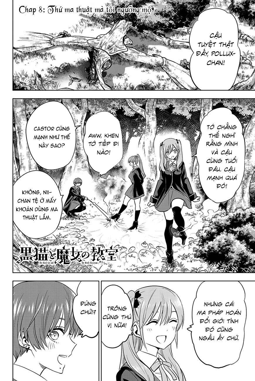 Hắc Miêu Và Lớp Học Phù Thủy Chap 8 - Next Chap 9