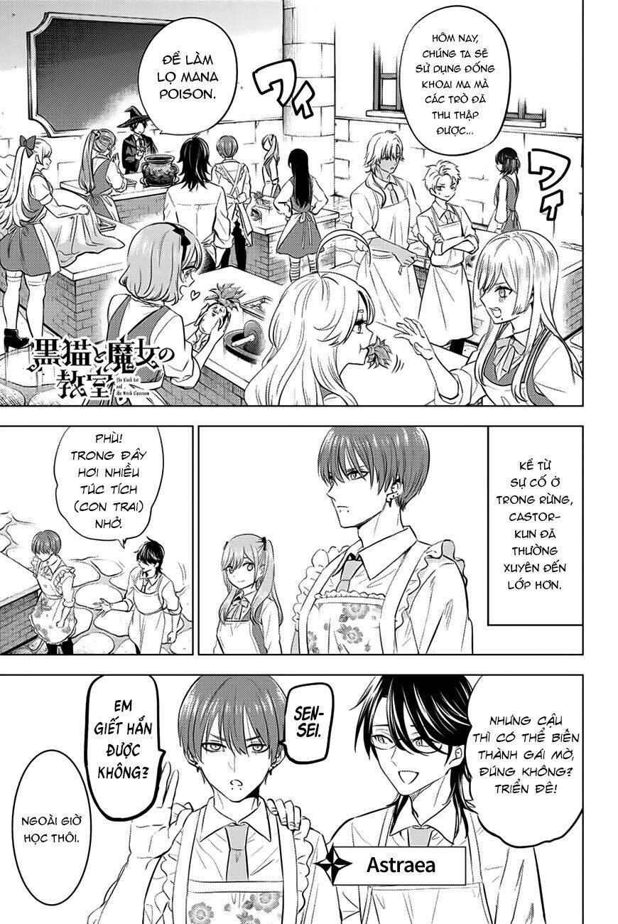 Hắc Miêu Và Lớp Học Phù Thủy Chap 9 - Next Chap 10