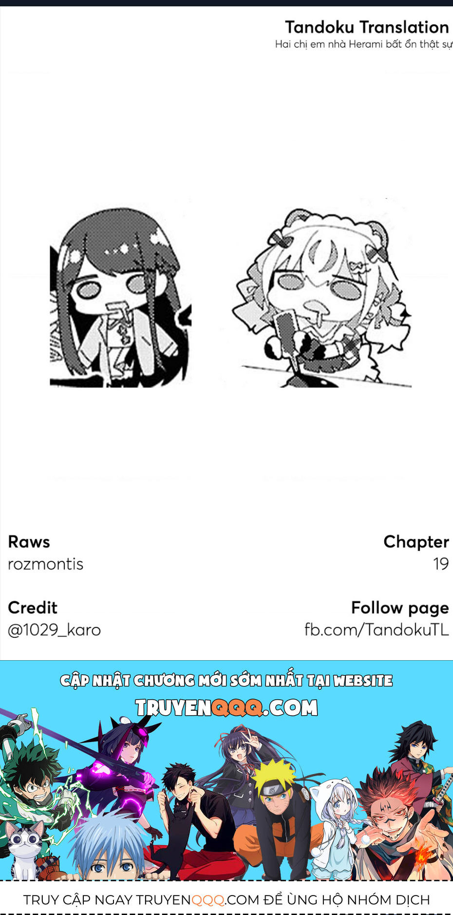 Hai Chị Em Nhà Herami Bất Ổn Thực Sự! Chap 19 - Next Chap 20