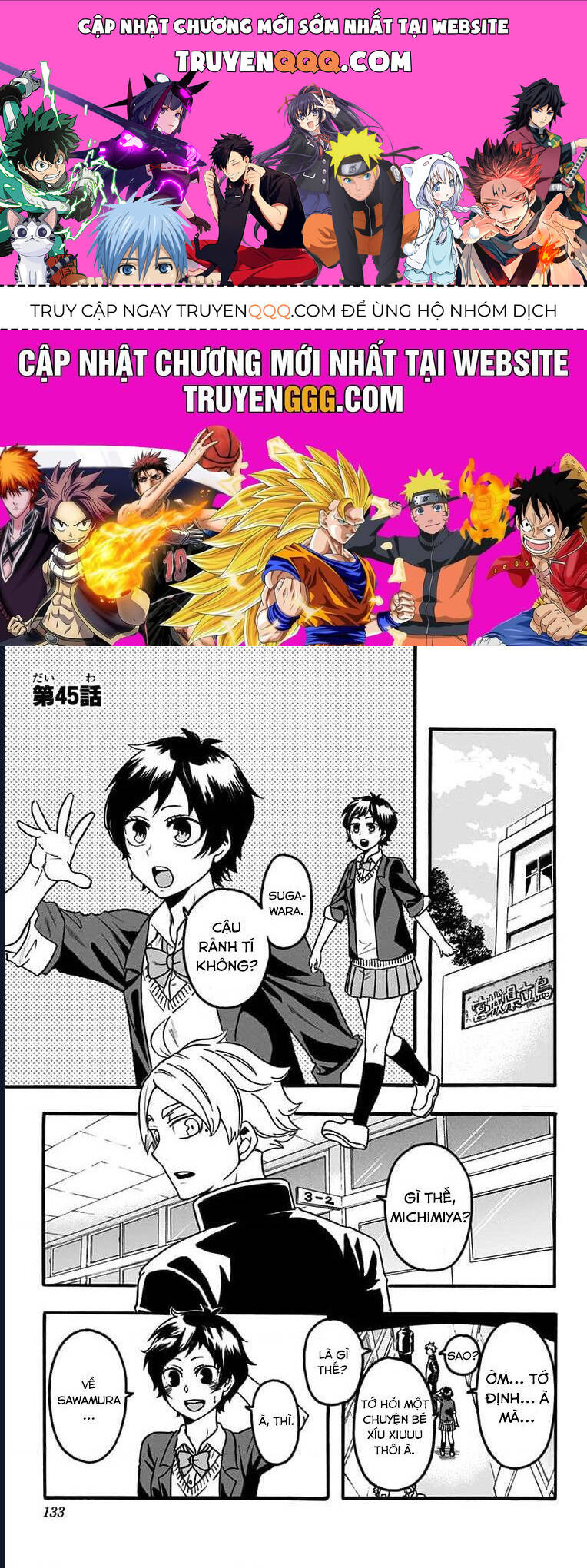 Haikyuu-Bu Chap 45 - Next Chap 46