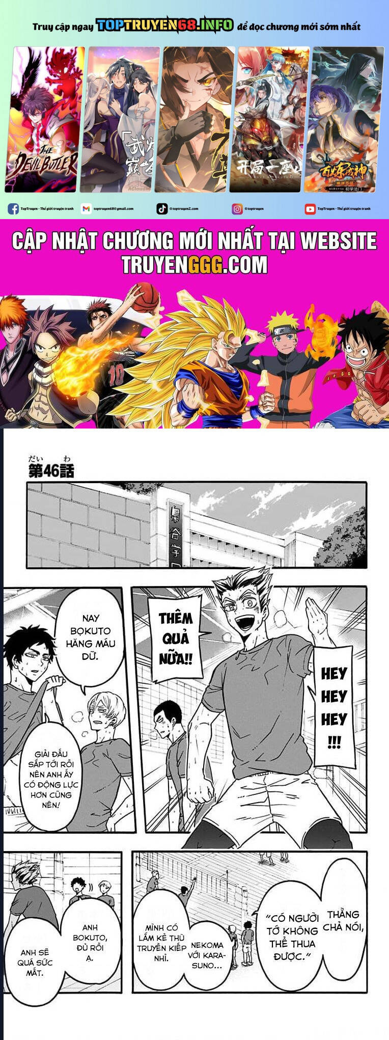 Haikyuu-Bu Chap 46 - Next Chap 47